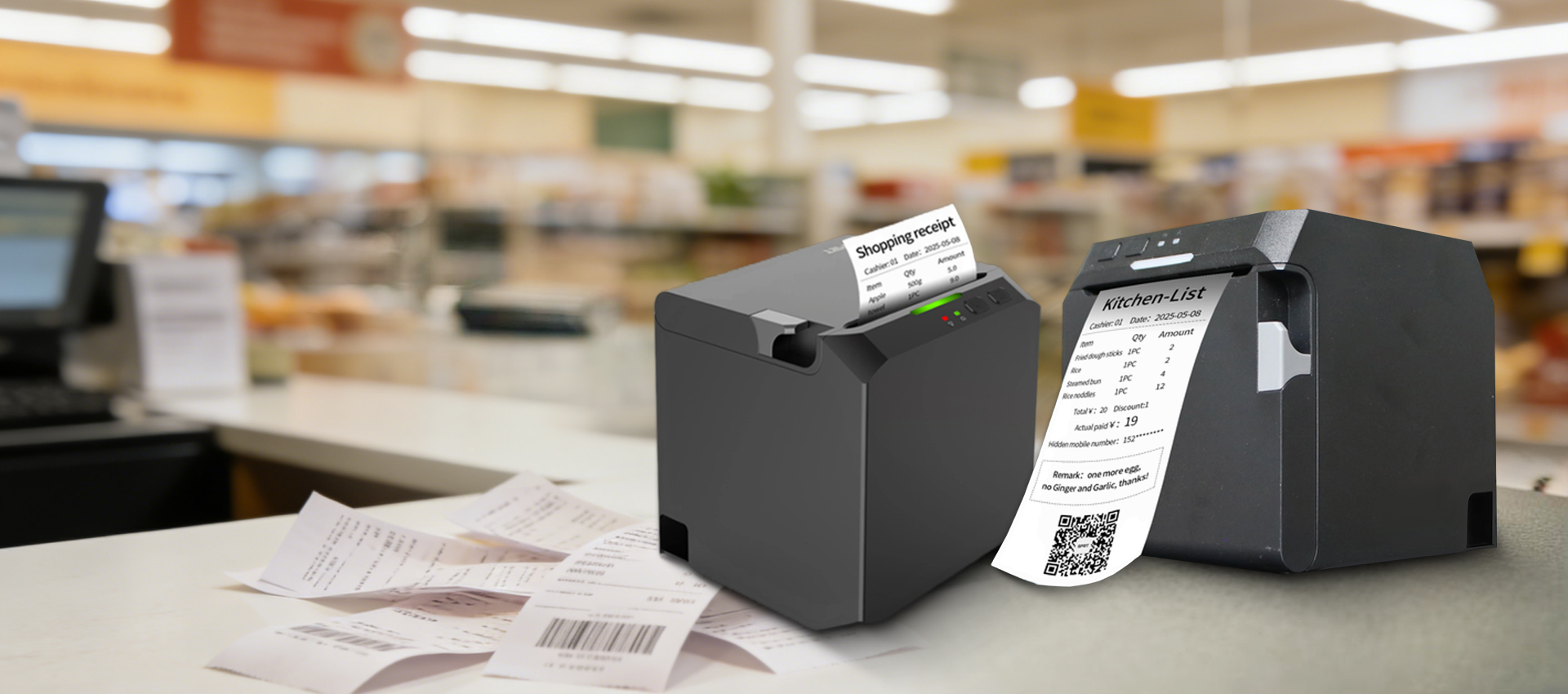 80mm Thermal Receipt Printer OEM / ODM Service