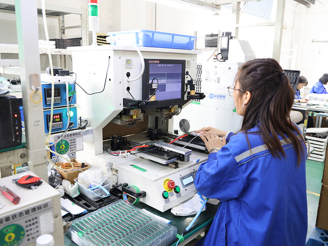 Label Printer factory workshop with skilled technicians