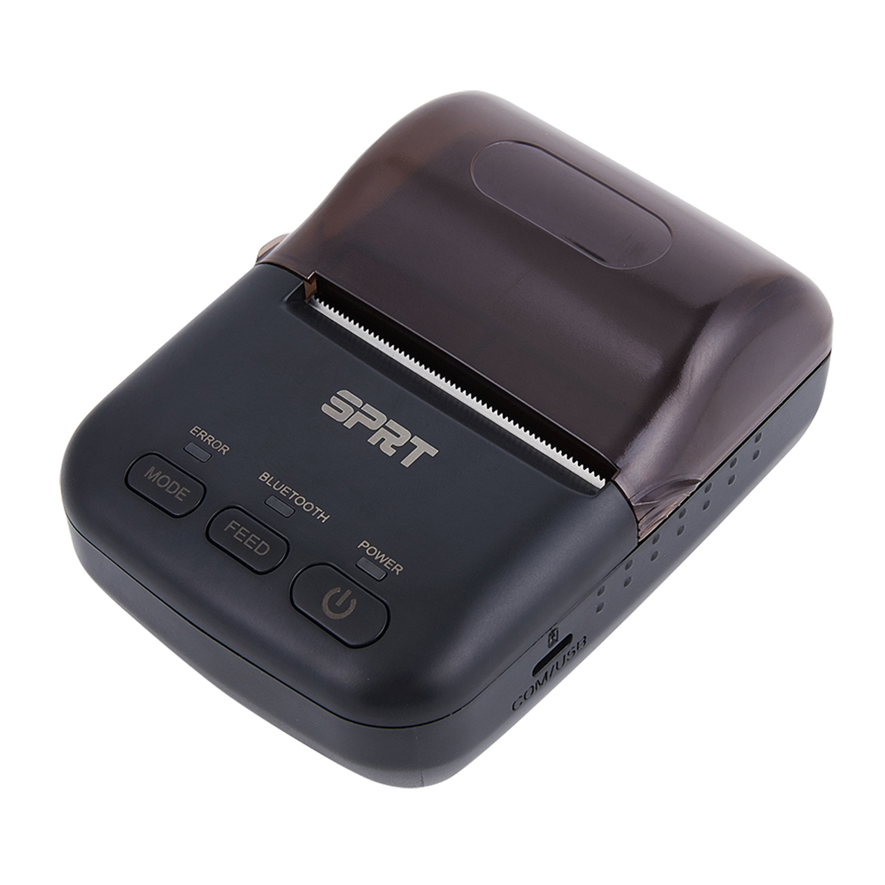 SP-T12 2 Inch USB Bluetooth Mobile Printer With Battery